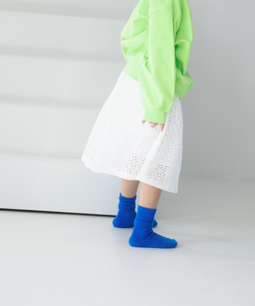 LOWRYS FARM（ローリーズファーム）の「レースギャザースカート　175480（スカート・キッズ・ブラック/ホワイト/グリーン・110cm/120cm/130cm/140cm/150cm）」の16枚目の写真