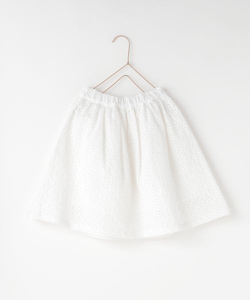 LOWRYS FARM（ローリーズファーム）の「レースギャザースカート　175480（スカート・キッズ・ブラック/ホワイト/グリーン・110cm/120cm/130cm/140cm/150cm）」の20枚目の写真