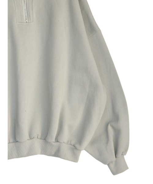 AMAIL(アマイル)の「Half zip trainer(スウェット・レディース・ベージュ/ブラック/ミント・FREE)」の17枚目の写真