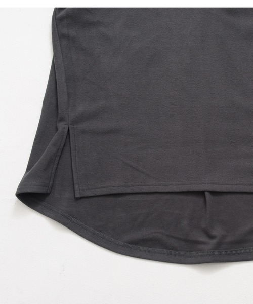 SILVER BULLET(シルバーバレット)の「『CavariA/キャバリア』モックネック長袖フリースカットソー(Tシャツ/カットソー・メンズ・ワインレッド/ベージュ/チャコールグレー/ブルーグレー・M/L)」の9枚目の写真
