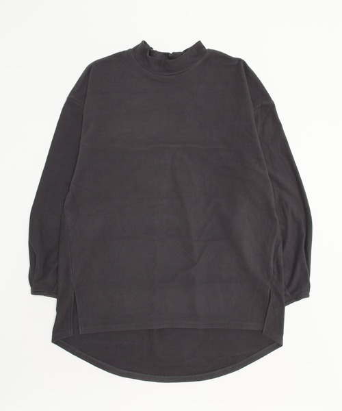 SILVER BULLET(シルバーバレット)の「『CavariA/キャバリア』モックネック長袖フリースカットソー(Tシャツ/カットソー・メンズ・ワインレッド/ベージュ/チャコールグレー/ブルーグレー・M/L)」の22枚目の写真