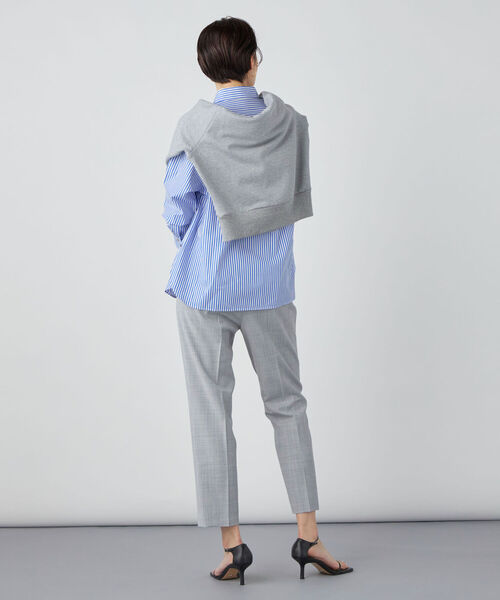 NOLLEY’S Sophi（ノーリーズソフィ）の「カシュクール2WAYメタル釦シャツ（シャツ/ブラウス・レディース・ホワイト/ブルー/ブルー系その他3/ピンク系その他3・36/38）」の21枚目の写真