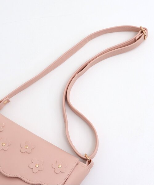 apres les cours（アプレレクール）の「スカラップポシェット（ショルダーバッグ・キッズ・アイボリー/ピンク・FREE）」の13枚目の写真