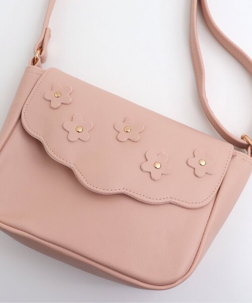 apres les cours（アプレレクール）の「スカラップポシェット（ショルダーバッグ・キッズ・アイボリー/ピンク・FREE）」の14枚目の写真