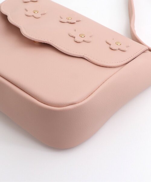 apres les cours（アプレレクール）の「スカラップポシェット（ショルダーバッグ・キッズ・アイボリー/ピンク・FREE）」の17枚目の写真