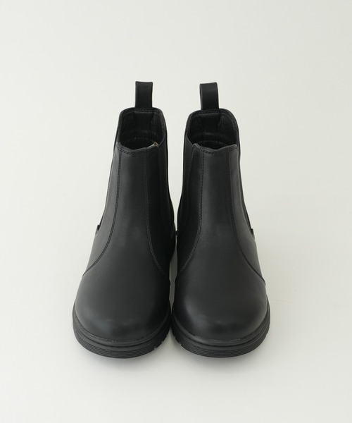 CIAOPANIC TYPY(チャオパニックティピー)の「【KIDS】サイドゴアショートブーツ(ブーツ・キッズ・オフホワイト/ブラック・20/18/19/21)」の5枚目の写真