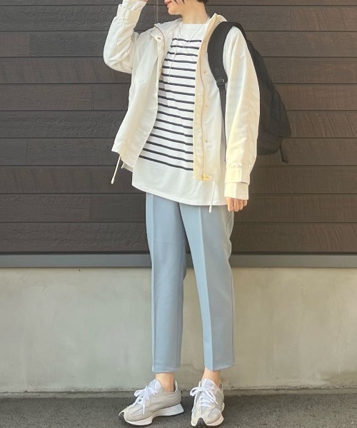 Green　Parks（グリーンパークス）の「きれいシルエットパンツ（その他パンツ・レディース・ホワイト系その他2/サックスブルー/ブラック/イエロー・L/M/S）」の13枚目の写真