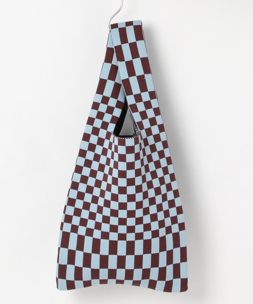 AMERICAN HOLIC(アメリカンホリック)の「ニットジャガードBAG(トートバッグ・レディース・ピンク/イエロー/サックスブルー・FREE)」の22枚目の写真