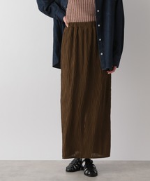 LOWRYS FARM | ニュアンスガラタイトスカート　187559(スカート)