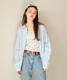 TINA：JOJUN | ユニセックス エンブレム刺繍入りシャツ TINA：JOJUN(シャツ/ブラウス)