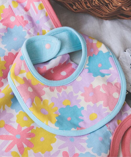 BREEZE(ブリーズ)の「リバーシブルスタイ マイファーストブリーズ (スタイ/よだれかけ・キッズ・オレンジ/ライトグレー/オフホワイト/ミント/エメラルド/グレー/カーキ/ブルー/ブラック/イエロー/ライトイエロー/サックスブルー/ベビーピンク/ピンク/グリーン・80)」の13枚目の写真