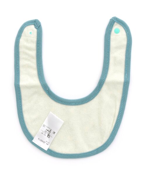 BREEZE(ブリーズ)の「リバーシブルスタイ マイファーストブリーズ (スタイ/よだれかけ・キッズ・オレンジ/ライトグレー/オフホワイト/ミント/エメラルド/グレー/カーキ/ブルー/ブラック/イエロー/ライトイエロー/サックスブルー/ベビーピンク/ピンク/グリーン・80)」の17枚目の写真