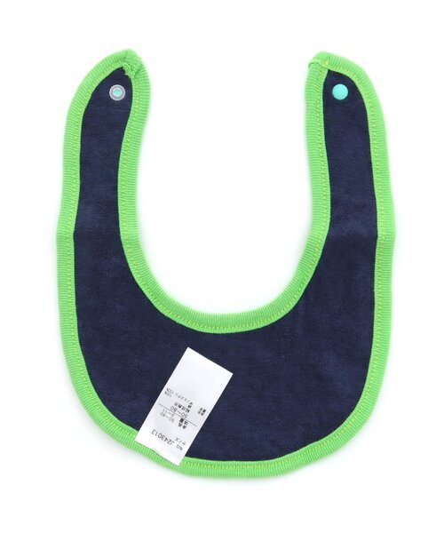 BREEZE(ブリーズ)の「リバーシブルスタイ マイファーストブリーズ (スタイ/よだれかけ・キッズ・オレンジ/ライトグレー/オフホワイト/ミント/エメラルド/グレー/カーキ/ブルー/ブラック/イエロー/ライトイエロー/サックスブルー/ベビーピンク/ピンク/グリーン・80)」の20枚目の写真