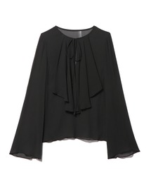 Col Pierrot コルピエロ ピンタックシルクブラウス