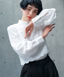 PAGEBOY | シフォンレースショートブラウス(シャツ/ブラウス)