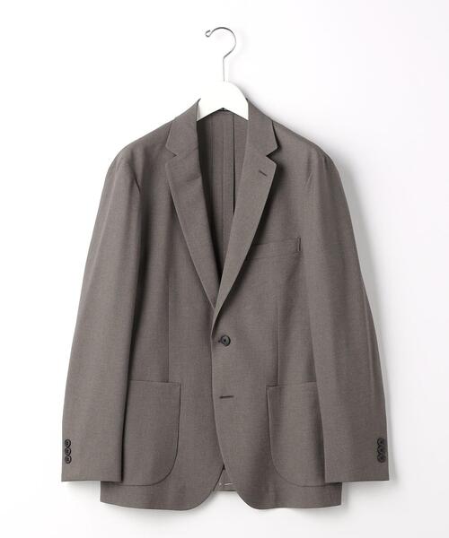 green label relaxing(グリーンレーベルリラクシング)の「A+ PEシャークスキン スタンダード 2B ジャケット -ウォッシャブル・ストレッチ・防シワ-(テーラードジャケット・メンズ・グレー/ブラウン/ネイビー・XS/XL/L/M/S)」の21枚目の写真