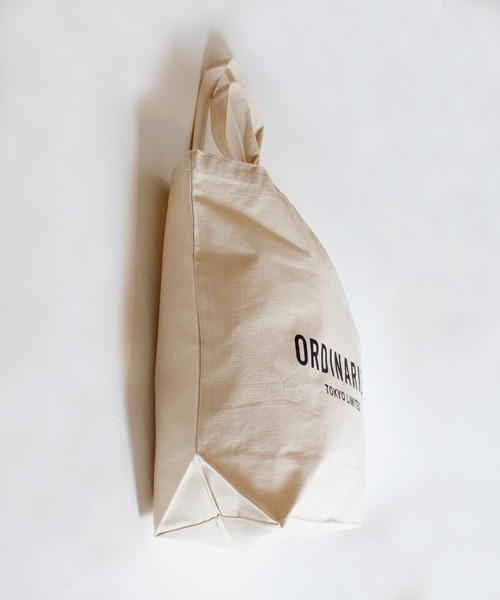 ALL ORDINARIES(オールオーディナリーズ)の「ORDINARIES キャンバストート(トートバッグ・レディース・ナチュラル・L)」の2枚目の写真