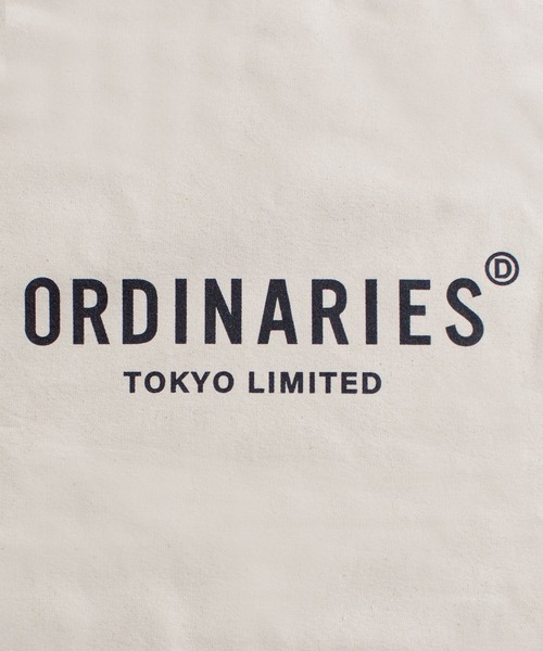 ALL ORDINARIES(オールオーディナリーズ)の「ORDINARIES キャンバストート(トートバッグ・レディース・ナチュラル・L)」の9枚目の写真