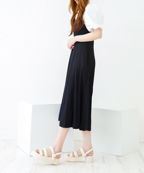 attagirl(アタガール)の「厚底パデットサンダル(サンダル・レディース・ブラック/グリーン/アイボリー・LL/S/M/L)」の17枚目の写真
