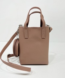 CEMONEMO（セモネモ）の「【マルチケース付き】 2way スクエア ミニ ショルダーバッグ（ショルダーバッグ）」