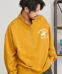 BEVERLY HILLS POLO CLUB（ビバリーヒルズポロクラブ）の「『BEVERLY HILLS POLO CLUB/ビバリーヒルズポロクラブ』裏毛ハーフジップスタンド（スウェット）」
