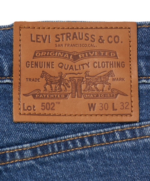 Levi's(リーバイス)の「Levi's/リーバイス 【WEB限定】502(TM) テーパージーンズ ミディアムインディゴ STONEWASH(デニムパンツ・メンズ・インディゴブルー・W34 L32/W29 L32/W36 L32/W30 L32/W31 L32/W32 L32/W28 L32/W33 L32)」の15枚目の写真