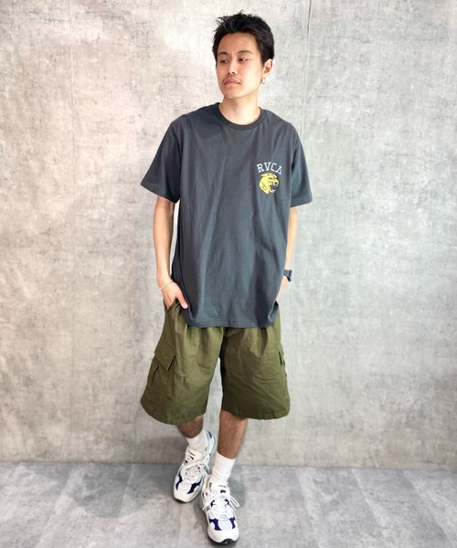 限定品【RVCA】和柄 バックプリント Tシャツ★和柄がおしゃれ♪ RVCA/ルーカ レディース 半袖 Tシャツ SPIRIT ST 2024 SPRING