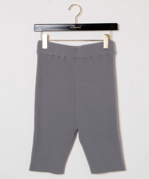 Romansual（ロマンシュアル）の「Romansual/ニットタンクトップ＆ハーフパンツセット（タンクトップ・レディース・グレー/ピンク・FREE）」の9枚目の写真