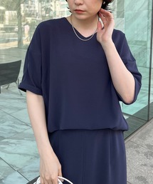 INDIVI | 【こなれSETUP/洗える】ドルマンスリーブブラウス(シャツ/ブラウス)