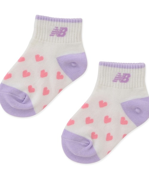 NEW BALANCE(ニューバランス)の「ガールズ3Pソックス(ソックス/靴下・キッズ・その他2/その他1・ONE SIZE)」の7枚目の写真