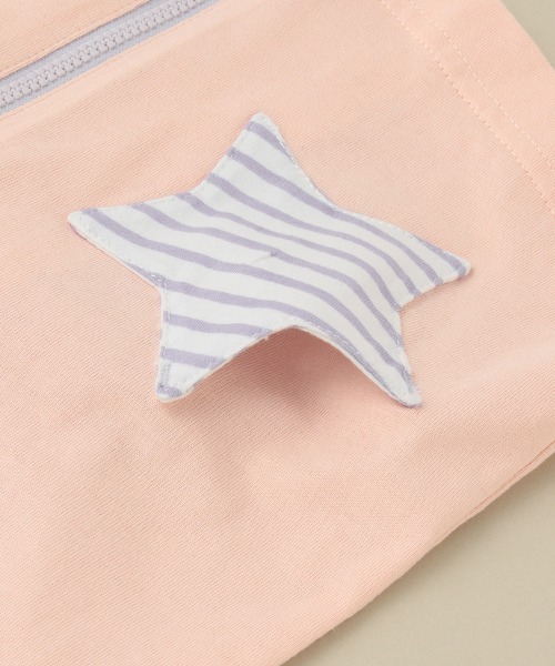 baby cheer（ベイビーチアー）の「ねこパーカー（パーカー・キッズ・ピンク/キナリ・80ｃｍ/90cm/110cm/100cm/120cm）」の9枚目の写真