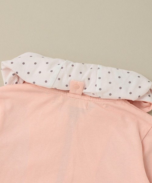 baby cheer（ベイビーチアー）の「ねこパーカー（パーカー・キッズ・ピンク/キナリ・80ｃｍ/90cm/110cm/100cm/120cm）」の11枚目の写真