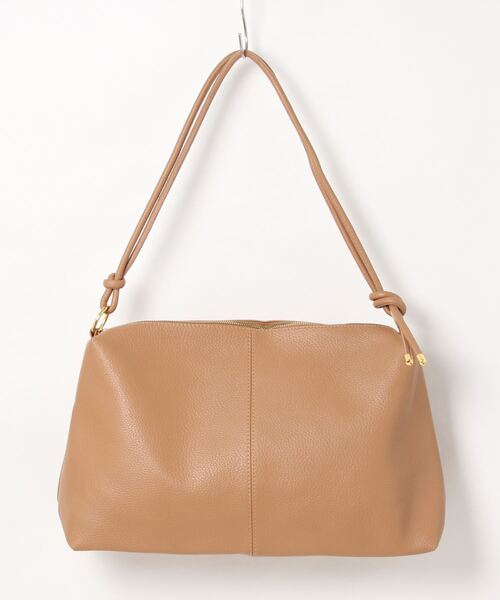 STYLEBLOCK(スタイルブロック)の「PUレザーシンプルショルダーバッグ(ショルダーバッグ・レディース・グレー/ブラック/ブラウン/ブラウン系その他/ベージュ系その他/レッド系その他・FREE)」の5枚目の写真