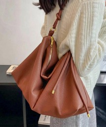 STYLEBLOCK | PUレザーシンプルショルダーバッグ(ショルダーバッグ)