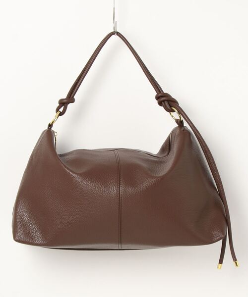 STYLEBLOCK(スタイルブロック)の「PUレザーシンプルショルダーバッグ(ショルダーバッグ・レディース・グレー/ブラック/ブラウン/ブラウン系その他/ベージュ系その他/レッド系その他・FREE)」の9枚目の写真