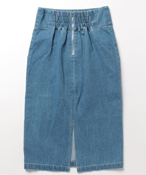 Cepica（セピカ）の「ハイウエストデニムスカート（デニムスカート・レディース・ワンウォッシュ・FREE）」の2枚目の写真