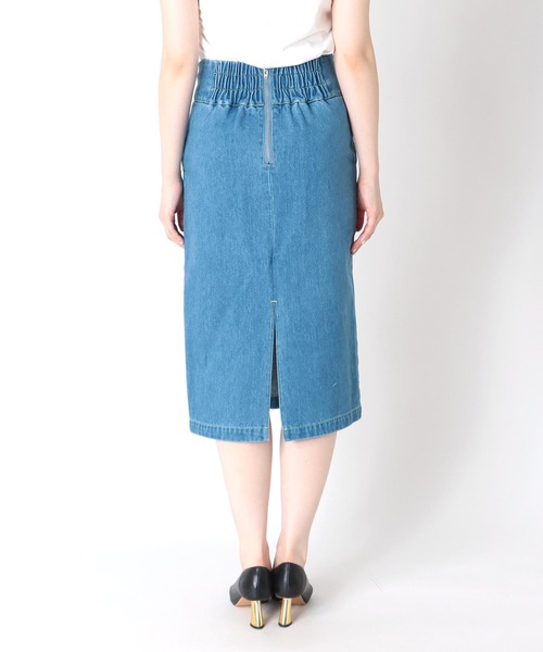 Cepica（セピカ）の「ハイウエストデニムスカート（デニムスカート・レディース・ワンウォッシュ・FREE）」の10枚目の写真
