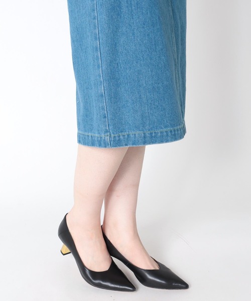 Cepica（セピカ）の「ハイウエストデニムスカート（デニムスカート・レディース・ワンウォッシュ・FREE）」の14枚目の写真