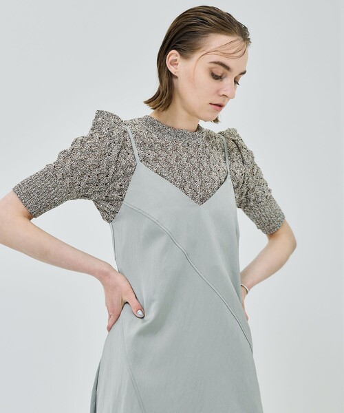 studious CITY シェイプラインキャミソールワンピース STUDIOUS/ステュディオス】2way Camisole Dress/キャミソール