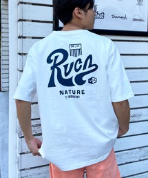 RVCA/ルーカ TACTIX SS オーバーサイズ ブランドロゴ バックプリントTシャツ/半袖Tシャツ BD041-269
