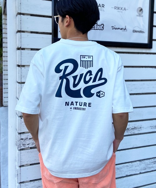 RVCA(ルーカ)の「RVCA/ルーカ TACTIX SS オーバーサイズ ブランドロゴ バックプリントTシャツ/半袖Tシャツ BD041-269(Tシャツ/カットソー・メンズ・ブルー/ブラック/ホワイト・XL/L/M)」の20枚目の写真