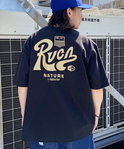 RVCA(ルーカ)の「RVCA/ルーカ TACTIX SS オーバーサイズ ブランドロゴ バックプリントTシャツ/半袖Tシャツ BD041-269(Tシャツ/カットソー・メンズ・ブルー/ブラック/ホワイト・XL/L/M)」の11枚目の写真