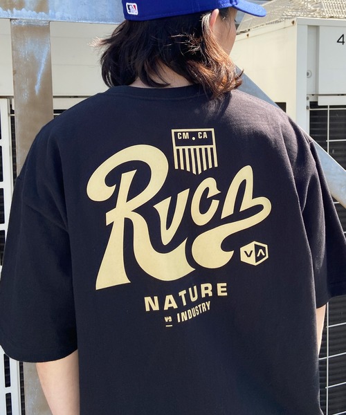 RVCA(ルーカ)の「RVCA/ルーカ TACTIX SS オーバーサイズ ブランドロゴ バックプリントTシャツ/半袖Tシャツ BD041-269(Tシャツ/カットソー・メンズ・ブルー/ブラック/ホワイト・XL/L/M)」の18枚目の写真