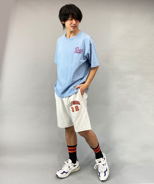 RVCA(ルーカ)の「RVCA/ルーカ TACTIX SS オーバーサイズ ブランドロゴ バックプリントTシャツ/半袖Tシャツ BD041-269(Tシャツ/カットソー・メンズ・ブルー/ブラック/ホワイト・XL/L/M)」の12枚目の写真