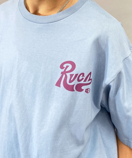 RVCA(ルーカ)の「RVCA/ルーカ TACTIX SS オーバーサイズ ブランドロゴ バックプリントTシャツ/半袖Tシャツ BD041-269(Tシャツ/カットソー・メンズ・ブルー/ブラック/ホワイト・XL/L/M)」の16枚目の写真
