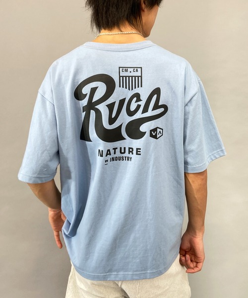 RVCA(ルーカ)の「RVCA/ルーカ TACTIX SS オーバーサイズ ブランドロゴ バックプリントTシャツ/半袖Tシャツ BD041-269(Tシャツ/カットソー・メンズ・ブルー/ブラック/ホワイト・XL/L/M)」の14枚目の写真