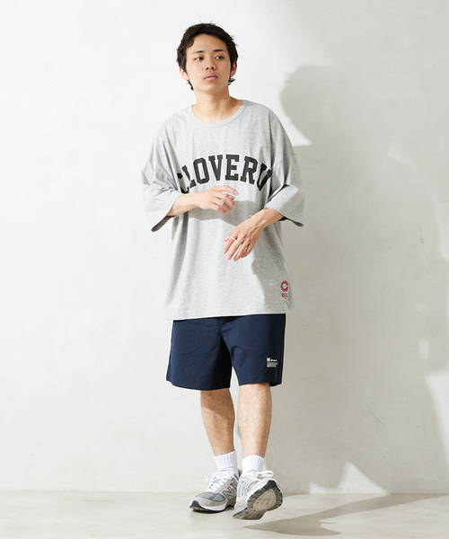 Cloveru（クローバル）の「"接触冷感"【CLOVERU / クローバル】別注 SHELTECH LOGO TEE（Tシャツ/カットソー・メンズ・ホワイト/チャコールグレー/ネイビー・LARGE/MEDIUM/X-LARGE）」の4枚目の写真