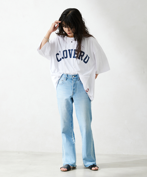 \"接触冷感“【CLOVERU／クローバル】SHELTECH 2WAYシャツ★M Cloveru クローバル,シャツ,Cloveru正規取扱店,
