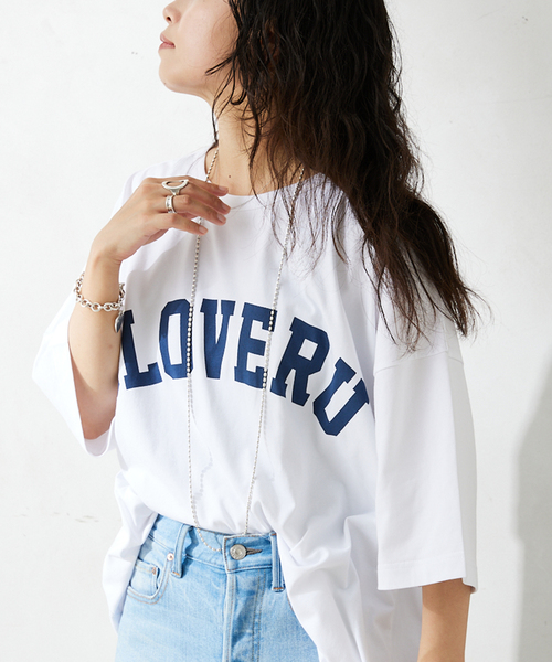 Cloveru（クローバル）の「"接触冷感"【CLOVERU / クローバル】別注 SHELTECH LOGO TEE（Tシャツ/カットソー・メンズ・ホワイト/チャコールグレー/ネイビー・LARGE/MEDIUM/X-LARGE）」の19枚目の写真