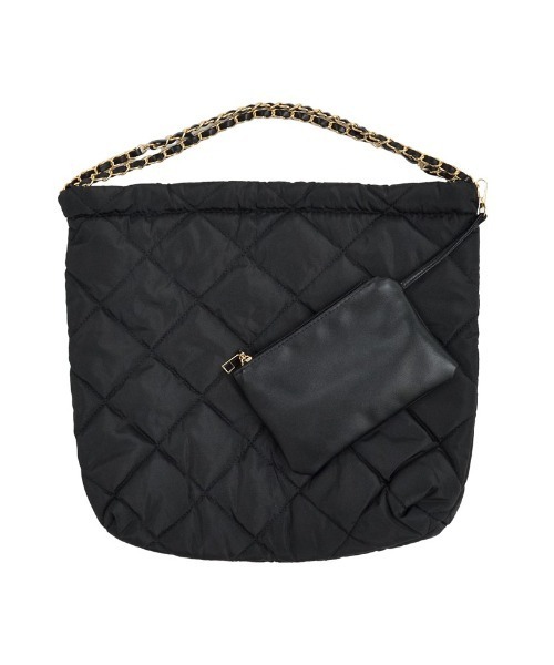 Re:EDIT（リエディ）の「キルトステッチチェーントートバッグ（トートバッグ・レディース・ホワイト/ブラウン/ブラック・FREE）」の11枚目の写真